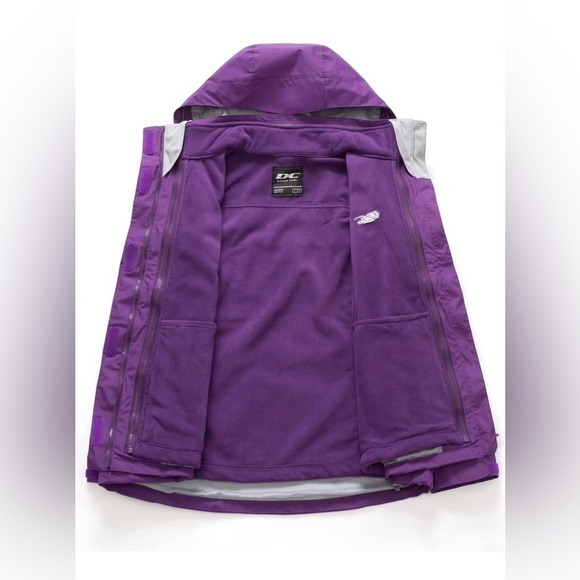 Diamond Candy Womens 3-in-1 Winter Jacket Waterproof Rain Coat with Hood Warm - Picture 4 of 12